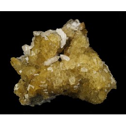 Fluorite Calcite and Pyrite Villabona Mine - Asturias M03902
